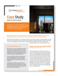 Case study infographic of bank of bird in hand