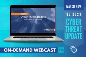 on-demand Q3 2023 quarterly threat webinar