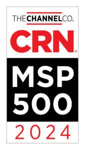 CRN 2024 MSP 500 award logo vertical