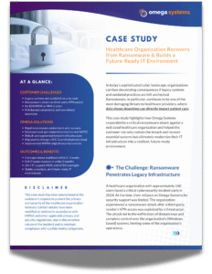 incident response case study on a healthcare organization